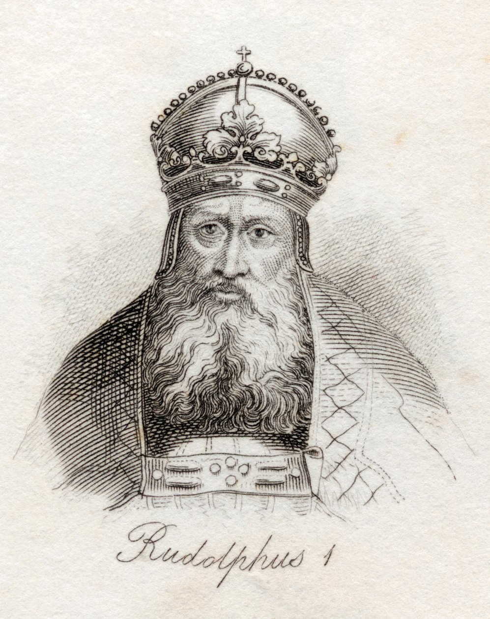 Rudolf I. Německý, z knihy "Crabb