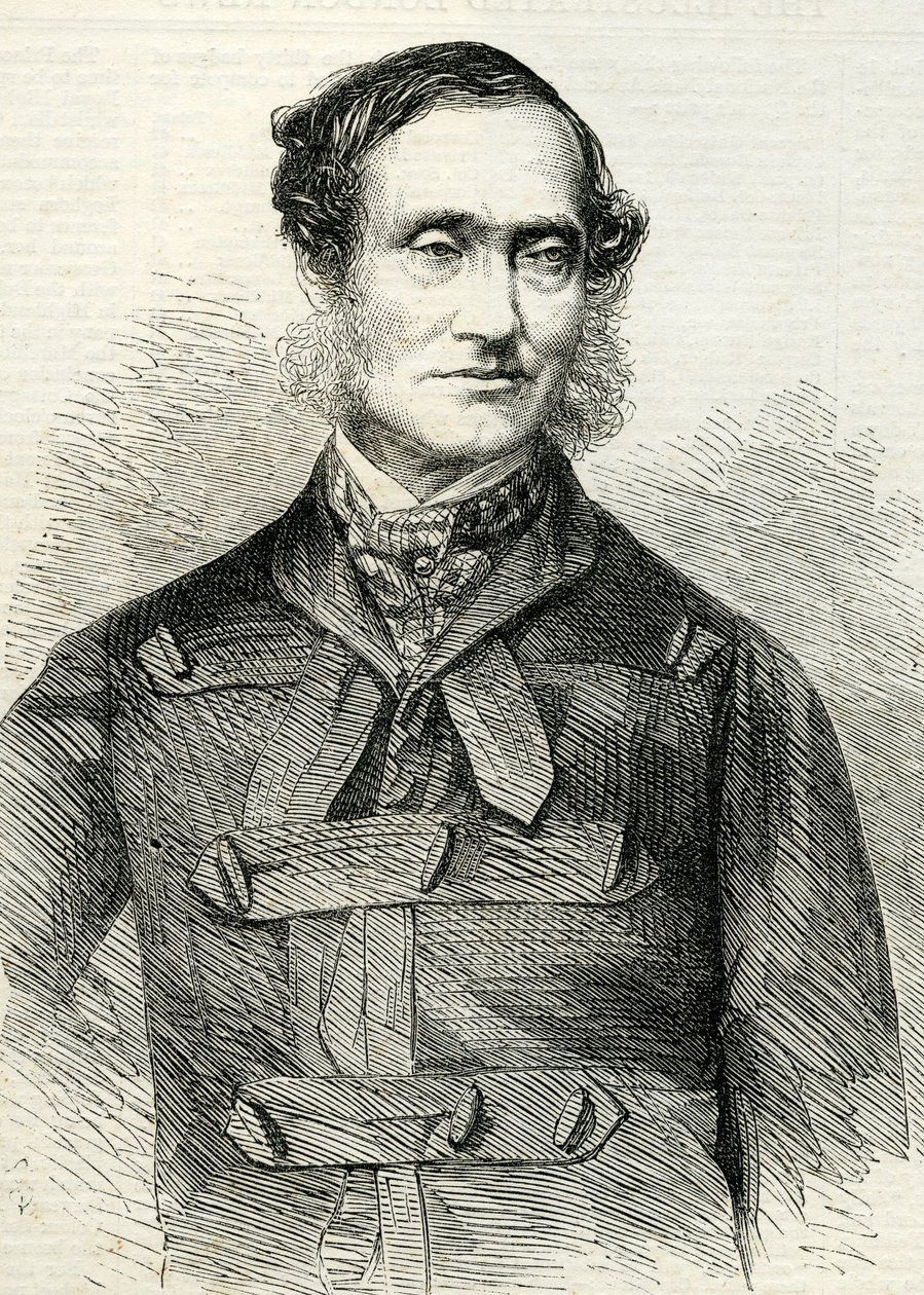 Rutherford Alcock (1809-97) z The Illustrated London News 23. července 1864 od English School