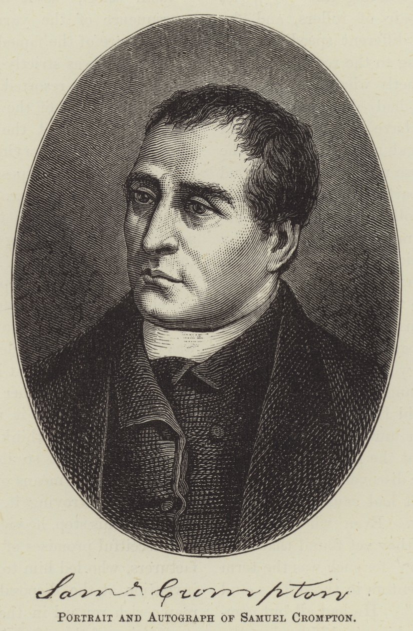 Samuel Crompton (rytina) od English School