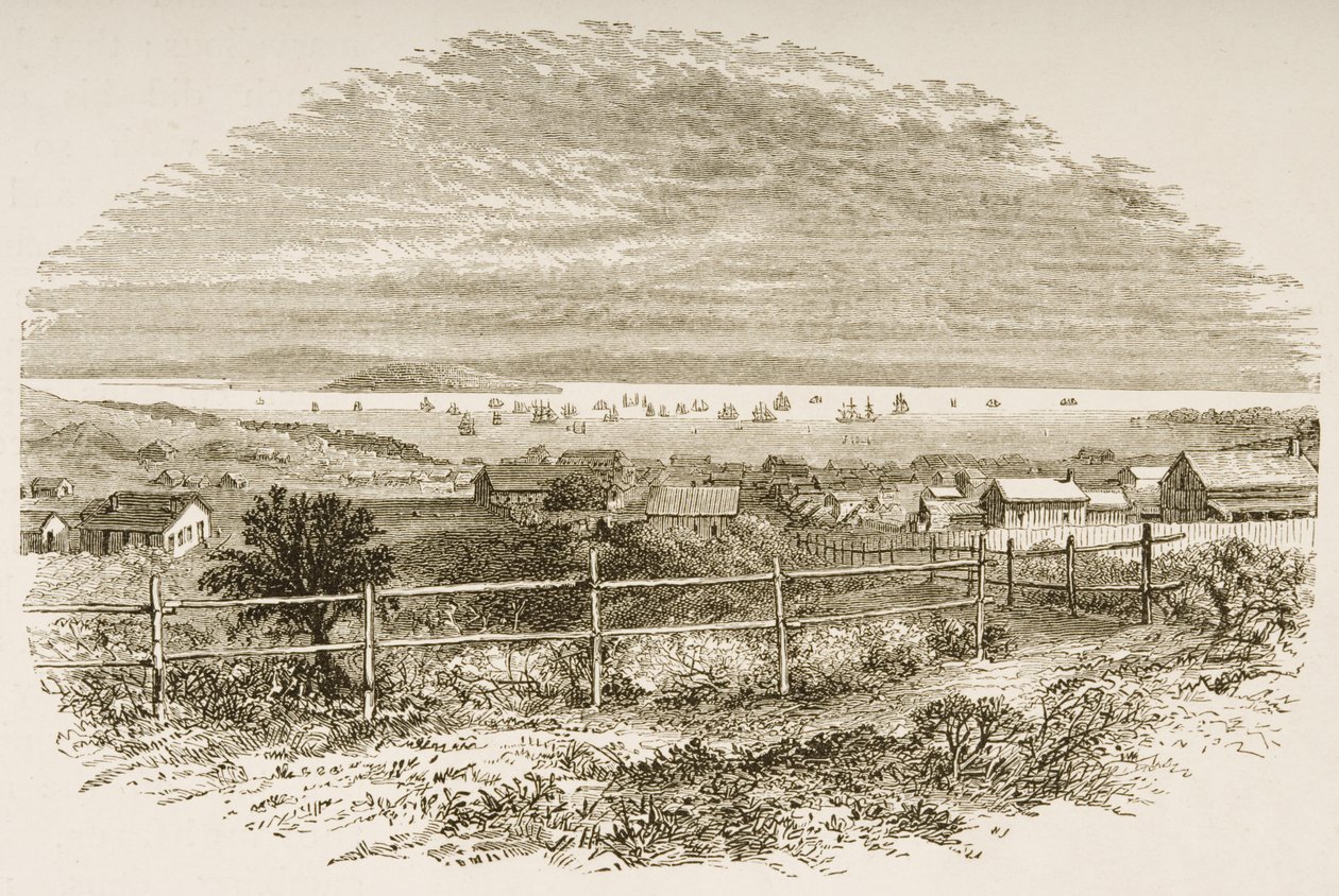 San Francisco v roce 1849, z 