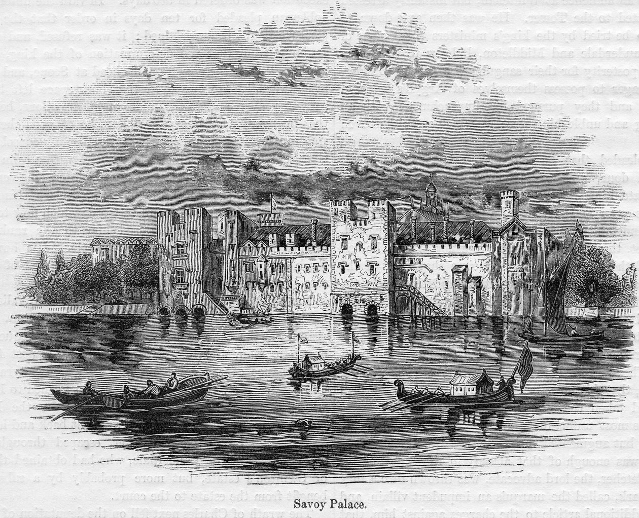 Palác Savoy, 1661 od English School