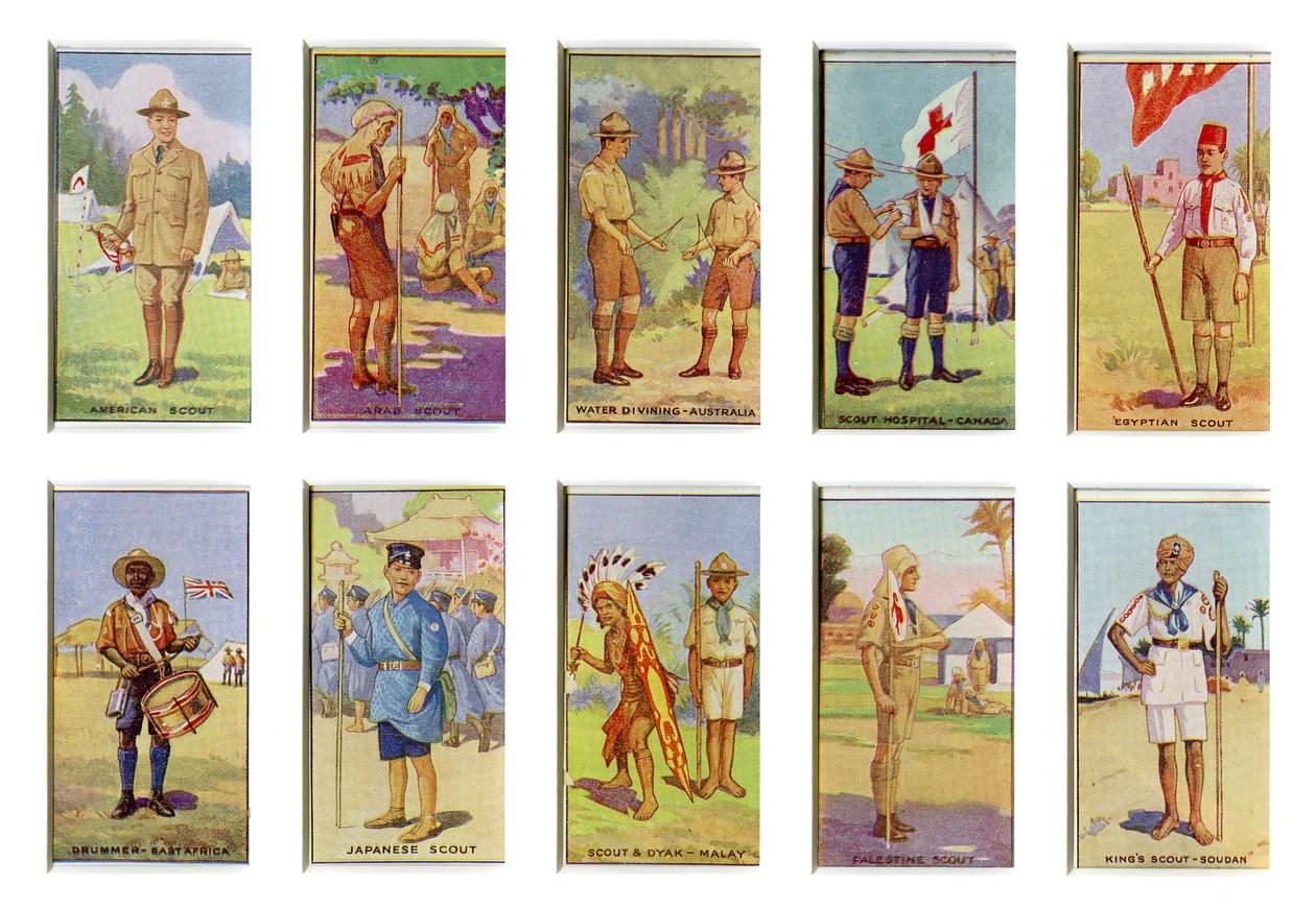 Skauti z celého světa, 1923 od English School