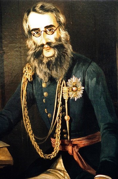 Sir Charles Napier (olej na plátně) od English School
