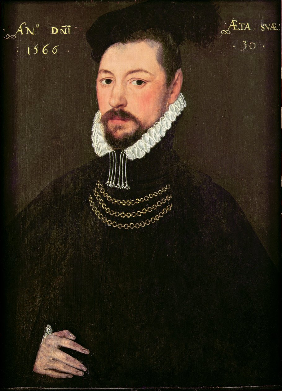 Sir Edmund Huddleston (1536-1606) od English School
