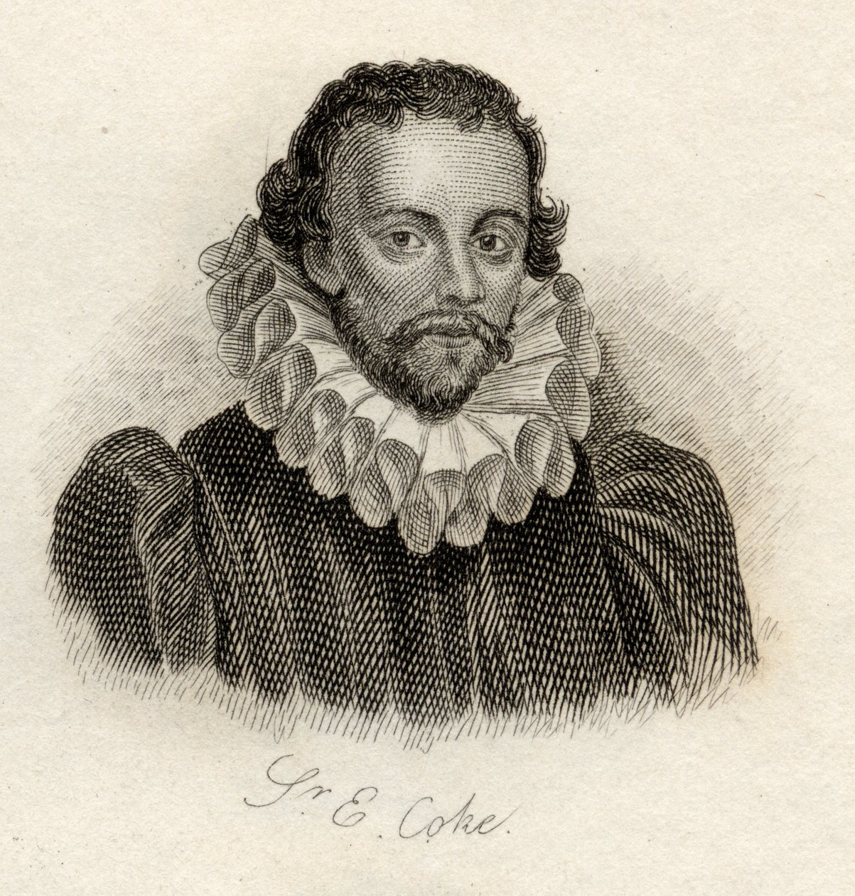 Sir Edward Coke, z „Crabb