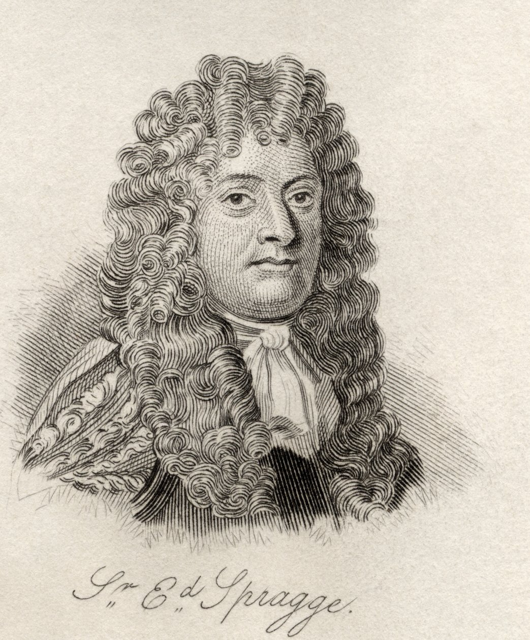 Sir Edward Spragge, z knihy "Crabb