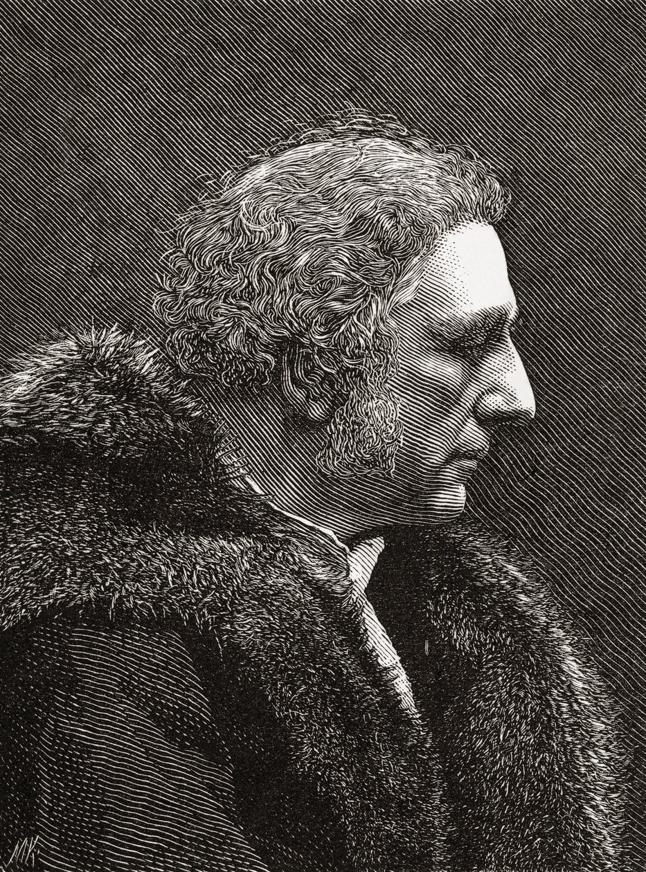 Sir Francis Seymour Haden z The Magazine of Art, publikovaný v roce 1878 od English School