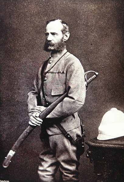 Sir Frederick S. Roberts, velitel ve druhé afghánské válce od English School