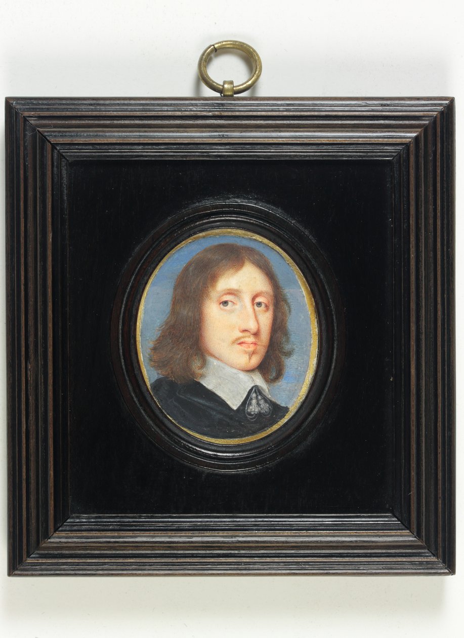 Sir Henry Vane The Younger (akvarel na pergamenu) od English School