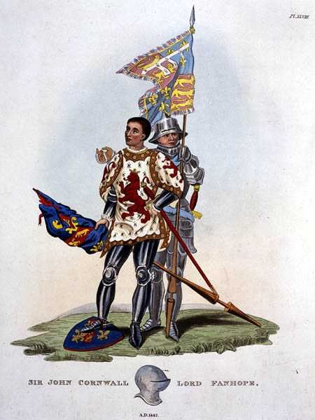Sir John Cornwall, Lord Fanhope od English School