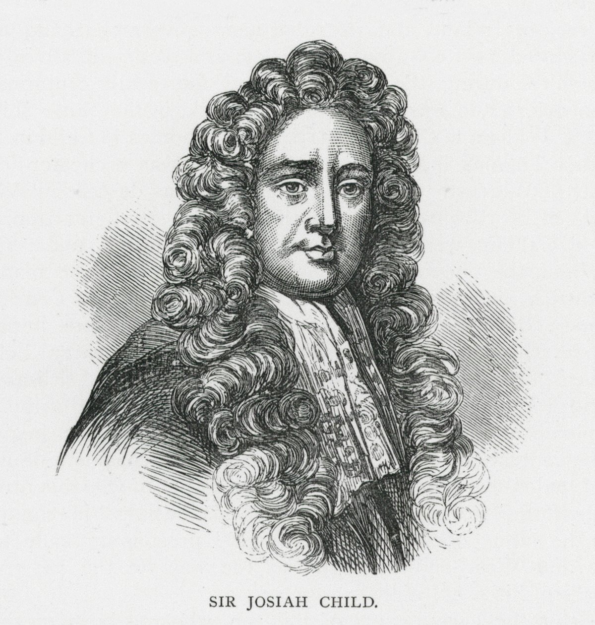Sir Josiah Child (rytina) od English School