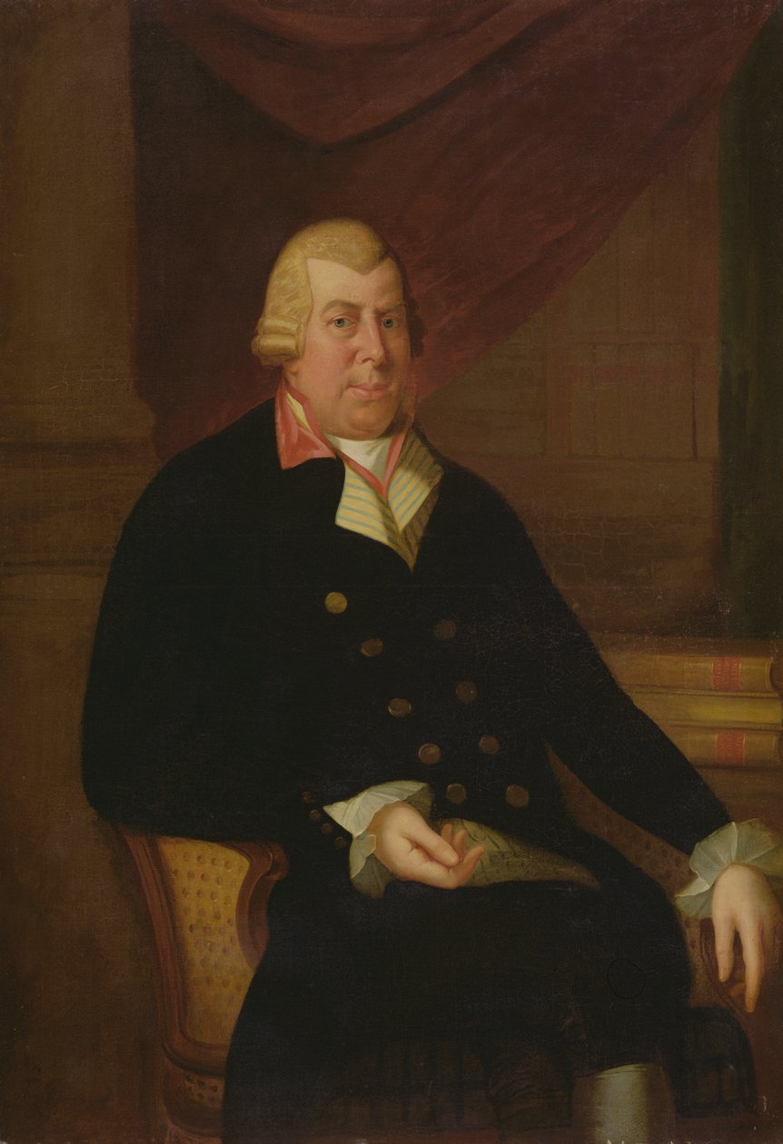 Sir Richard Crawshay (1739-1810) kolem roku 1790 (olej na plátně) od English School