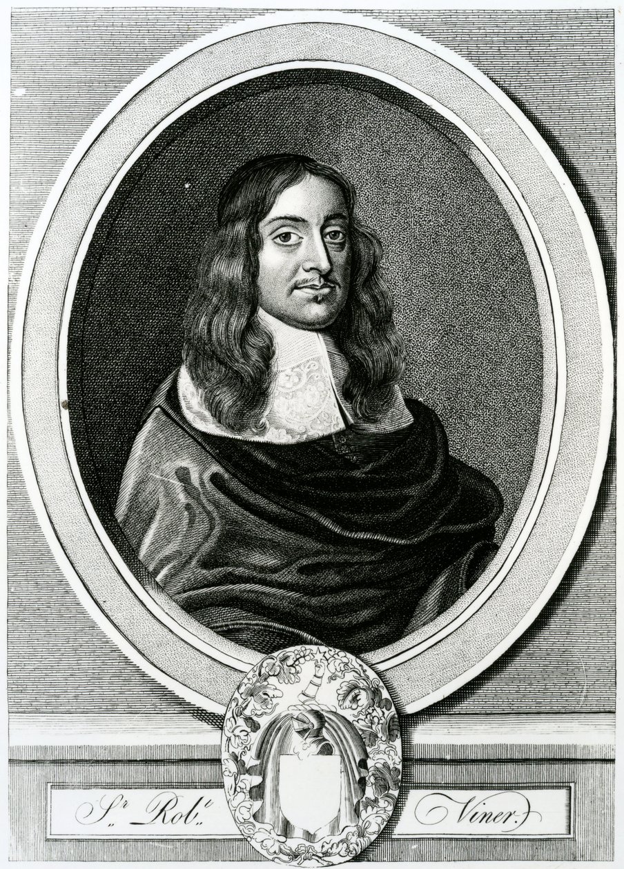 Sir Robert Vyner, první baronet (1631-88) od English School