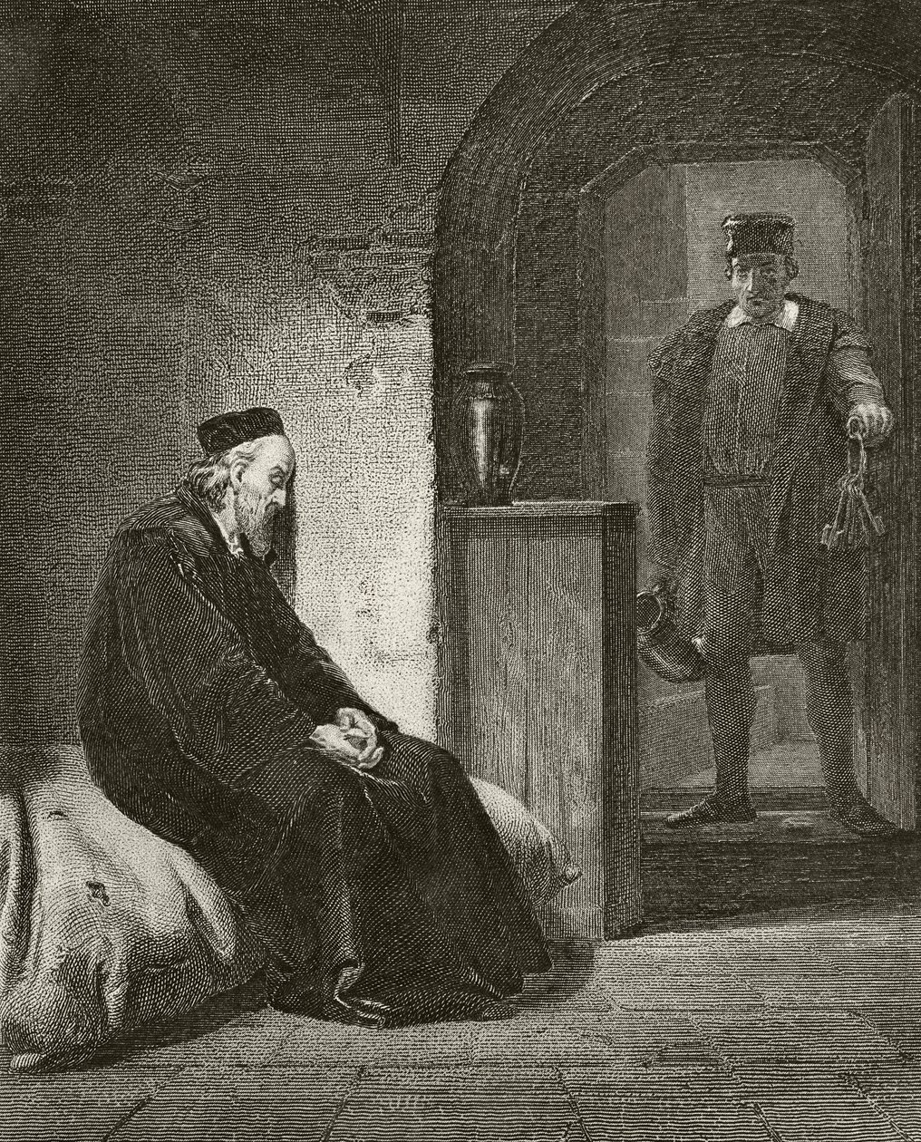 Sir Thomas More ve vězení, z 