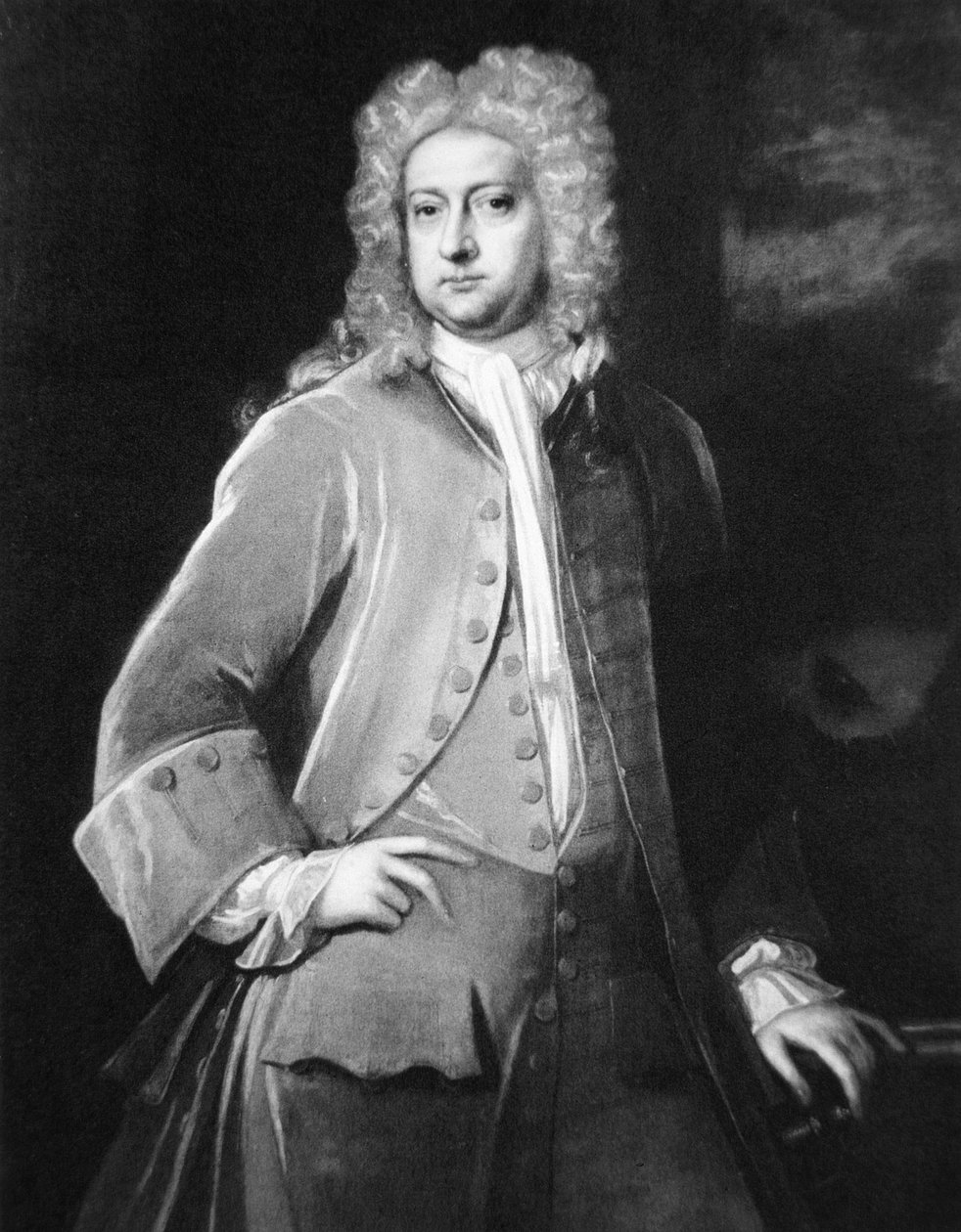 Sir William Berkeley (rytina) od English School