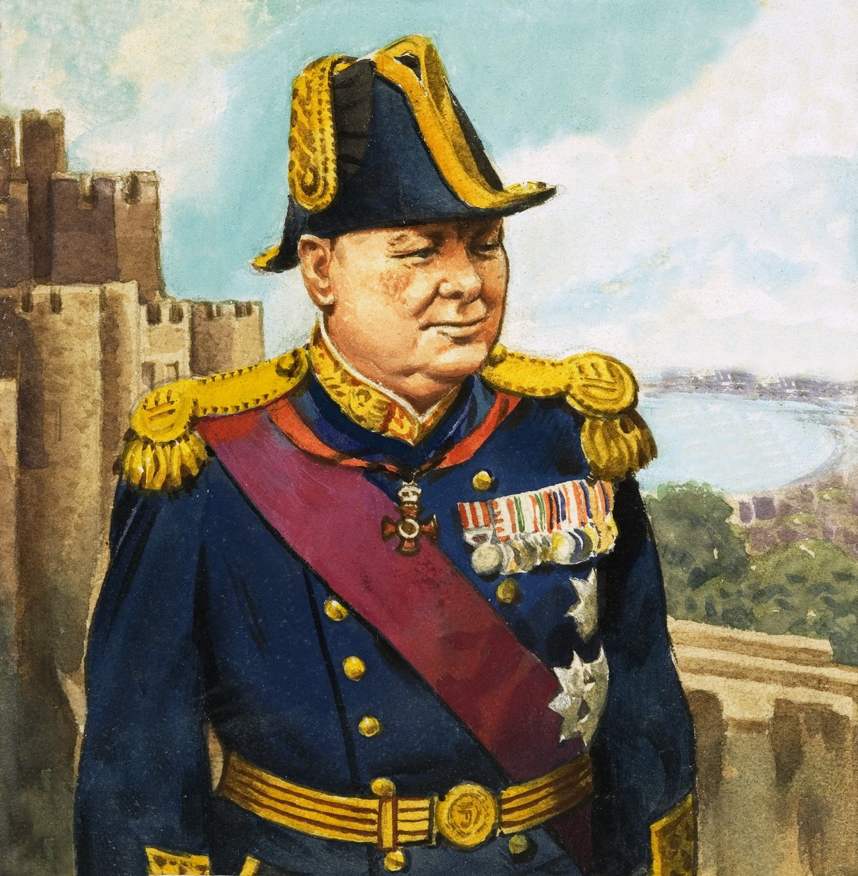 Sir Winston Churchill od English School