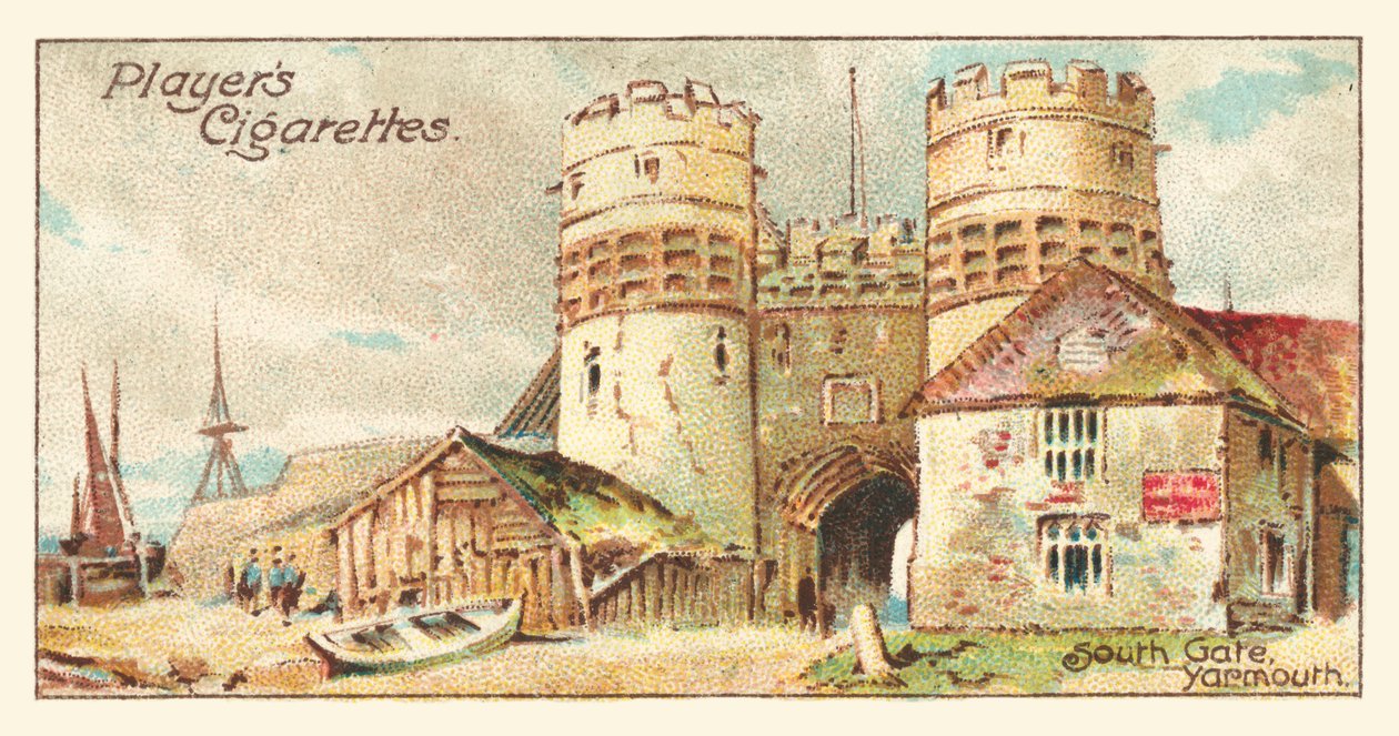 South Gate, Yarmouth (chromolit) od English School