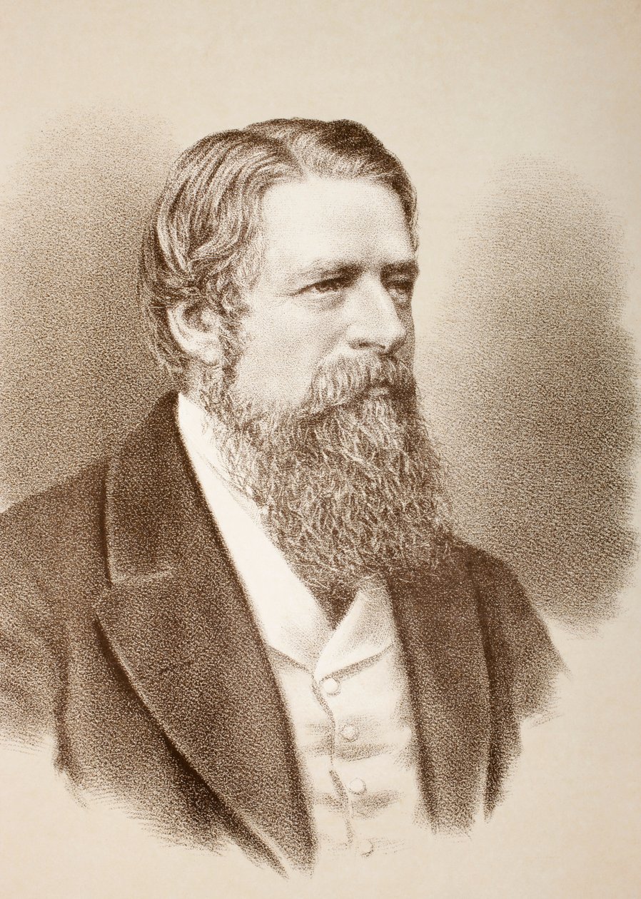 Stafford Henry Northcote, 1. hrabě z Iddesleigh, kolem roku 1890 od English School