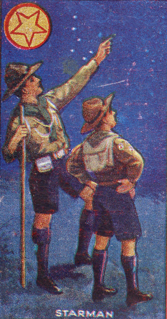 Starman Scout Odznak, 1923 od English School