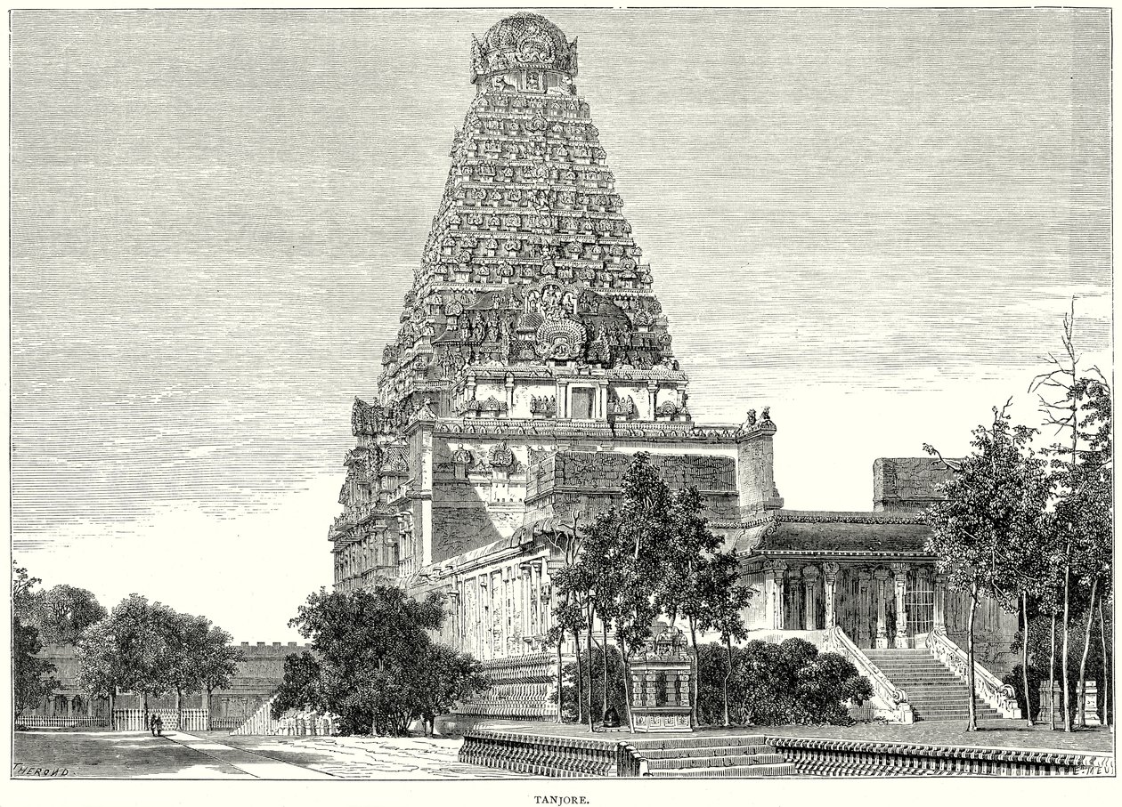 Tanjore (rytina) od English School