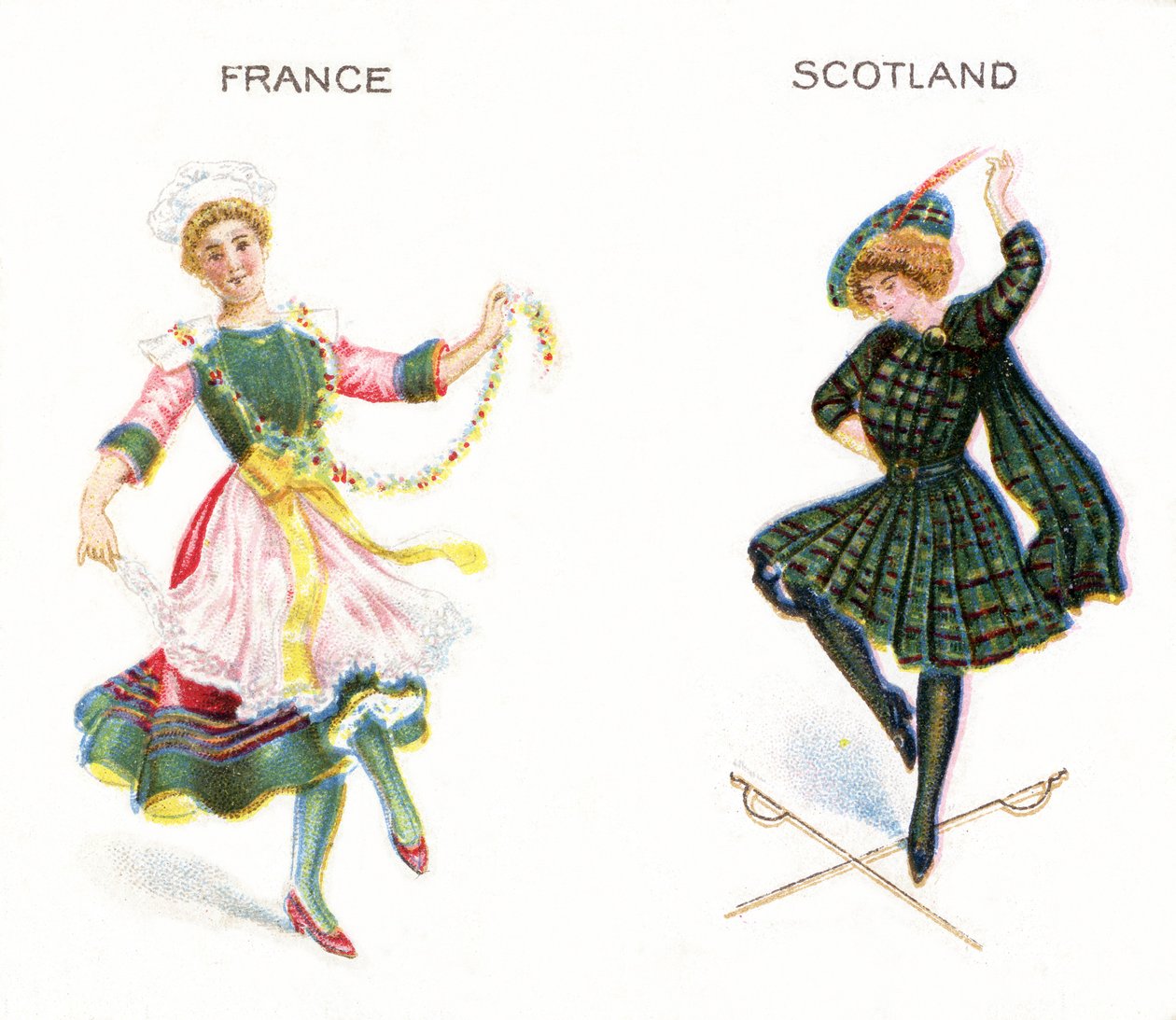 Aliance Auld, Francie a Skotsko, 1915 od English School