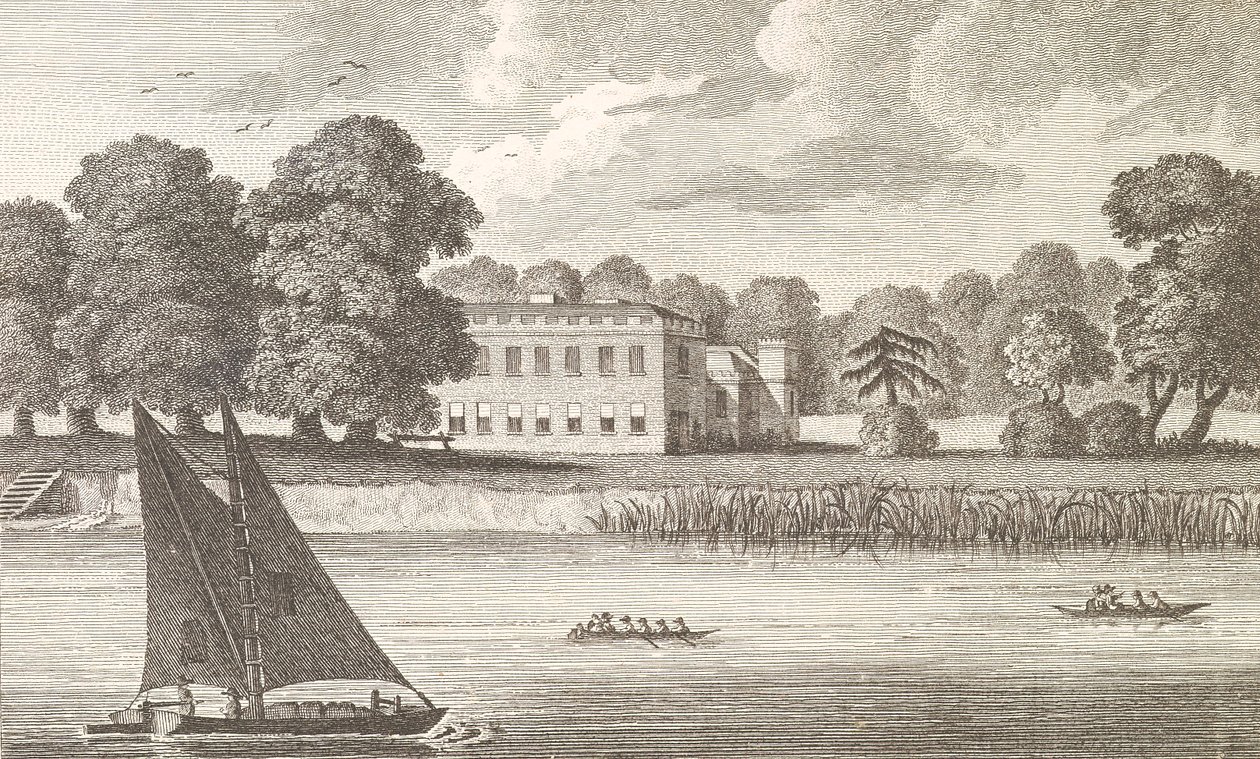 Biskup londýnského paláce ve Fulhamu, vyrytý Taylorem, 1788 od English School