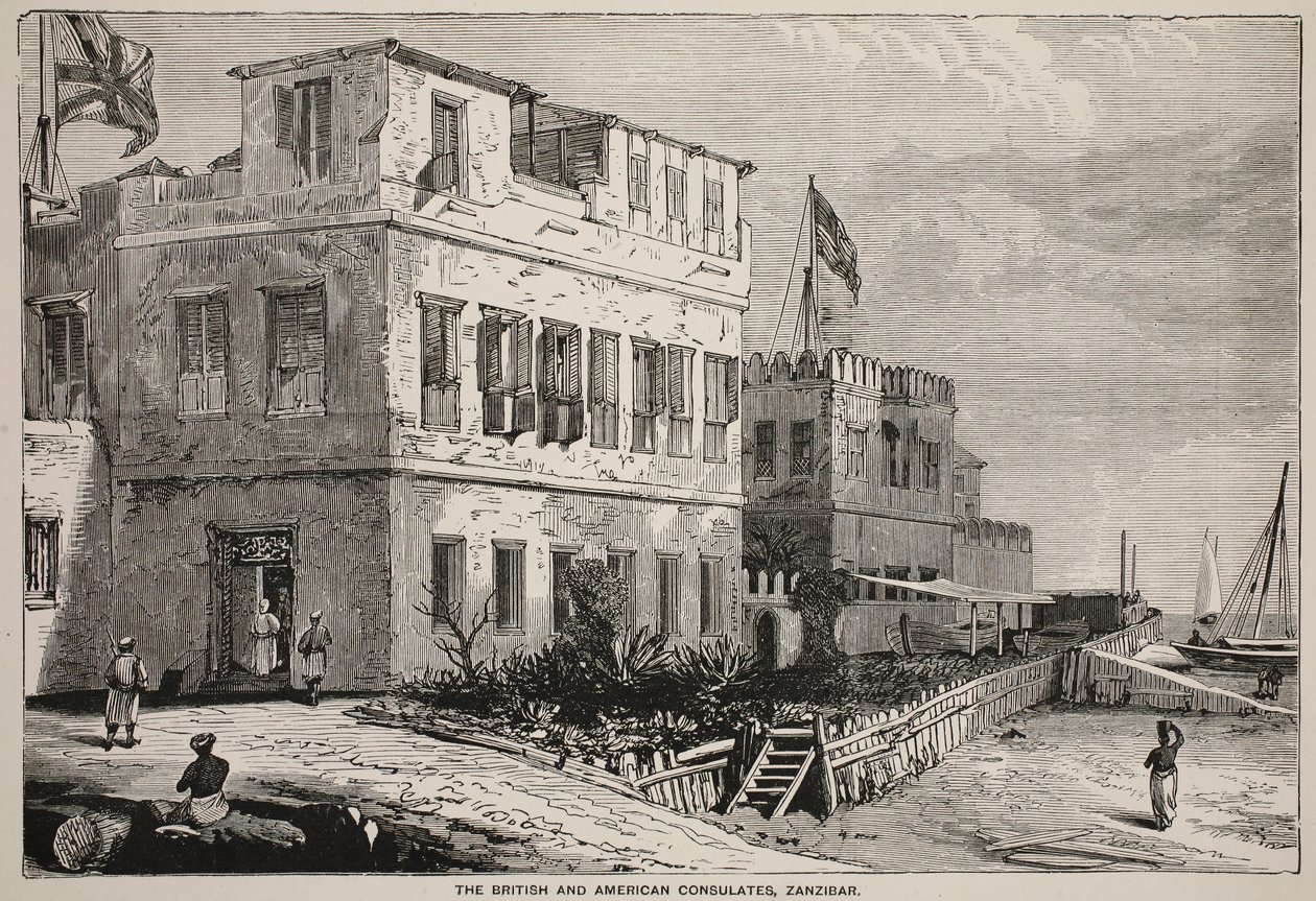 Britské a americké konzuláty, Zanzibar od English School