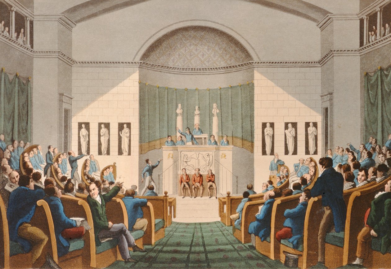 Poslanecká sněmovna, c.1820 od English School