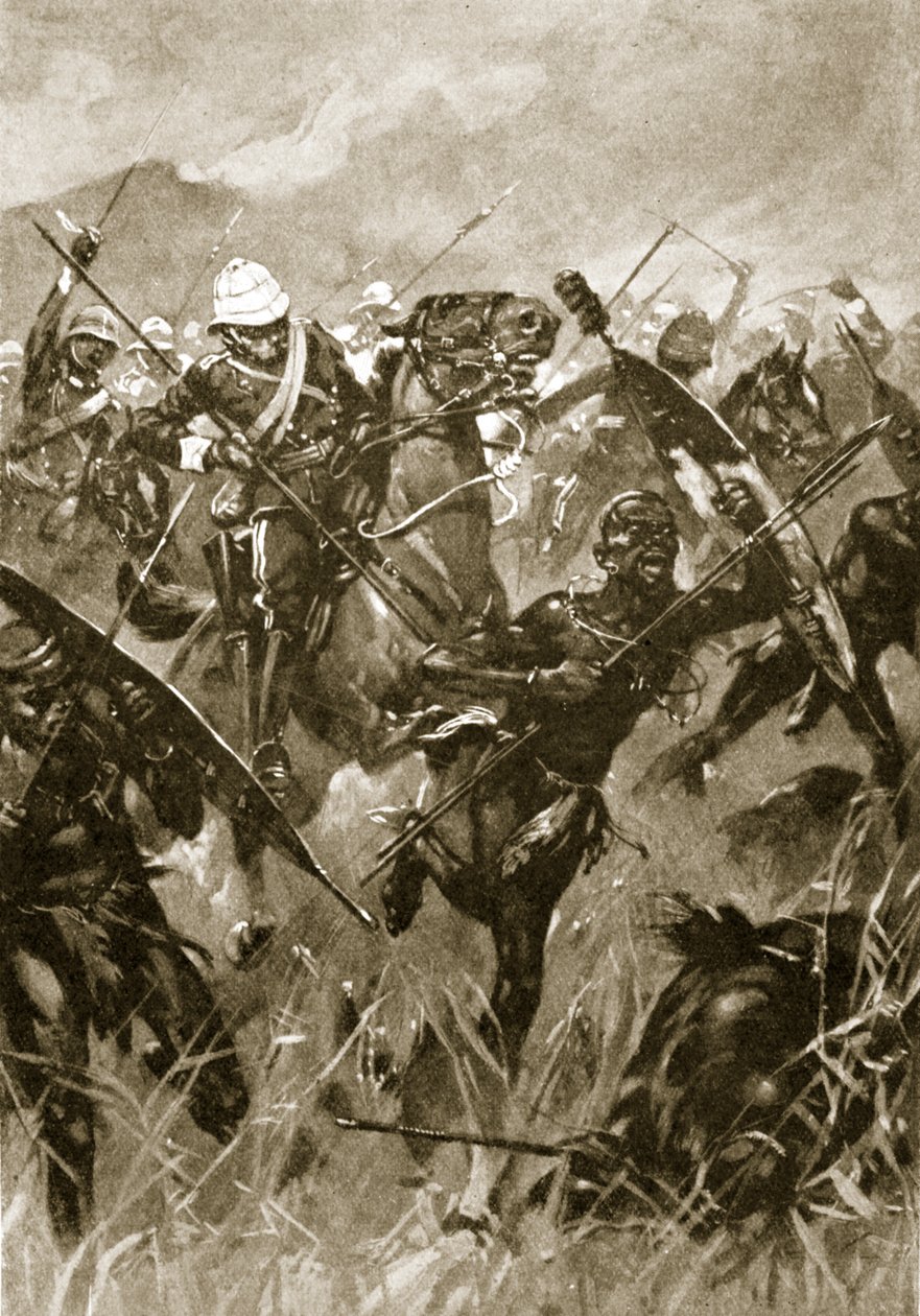 Útok 17. kopiníků, 4. července 1879 od English School