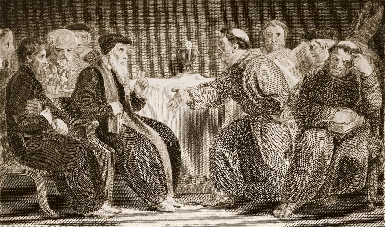 Konvolut v Oxfordu, ilustrace z knihy Davida Humese The History of England, vyd. R. Bowyer, Londýn, 1812. od English School