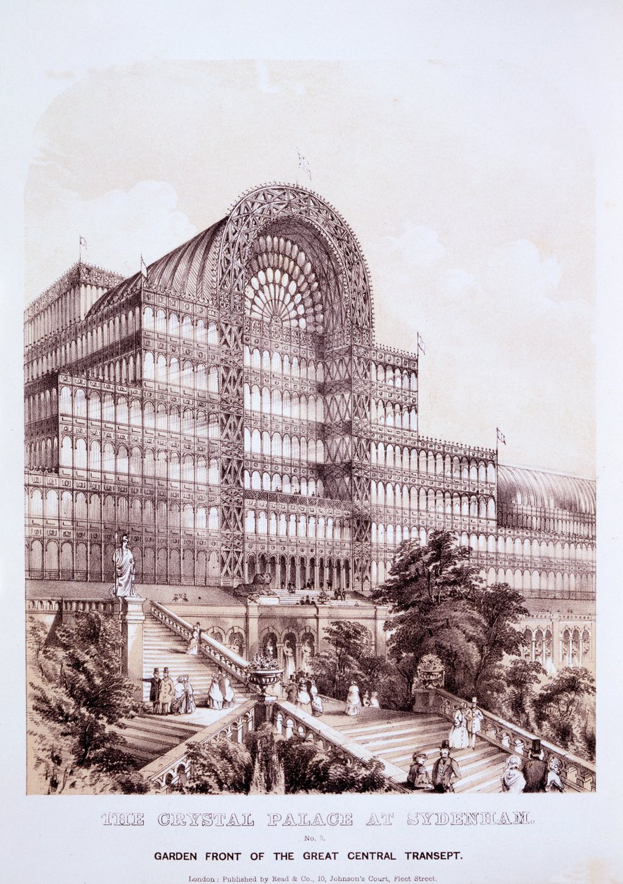 Křišťálový palác v Sydenhamu od English School