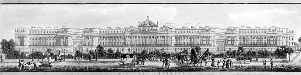 Terasa Cumberland, 1831 od English School