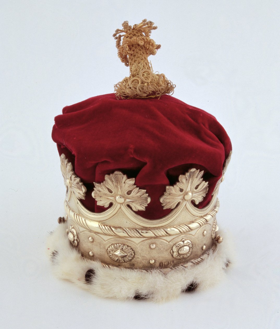 Vévodkyně z Norfolku Coronet (stříbrná, zlacená, samet a hermelín) od English School