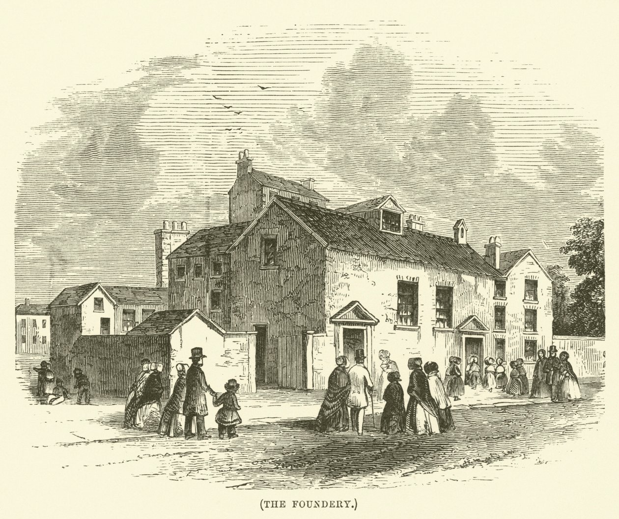 The Foundery (rytina) od English School