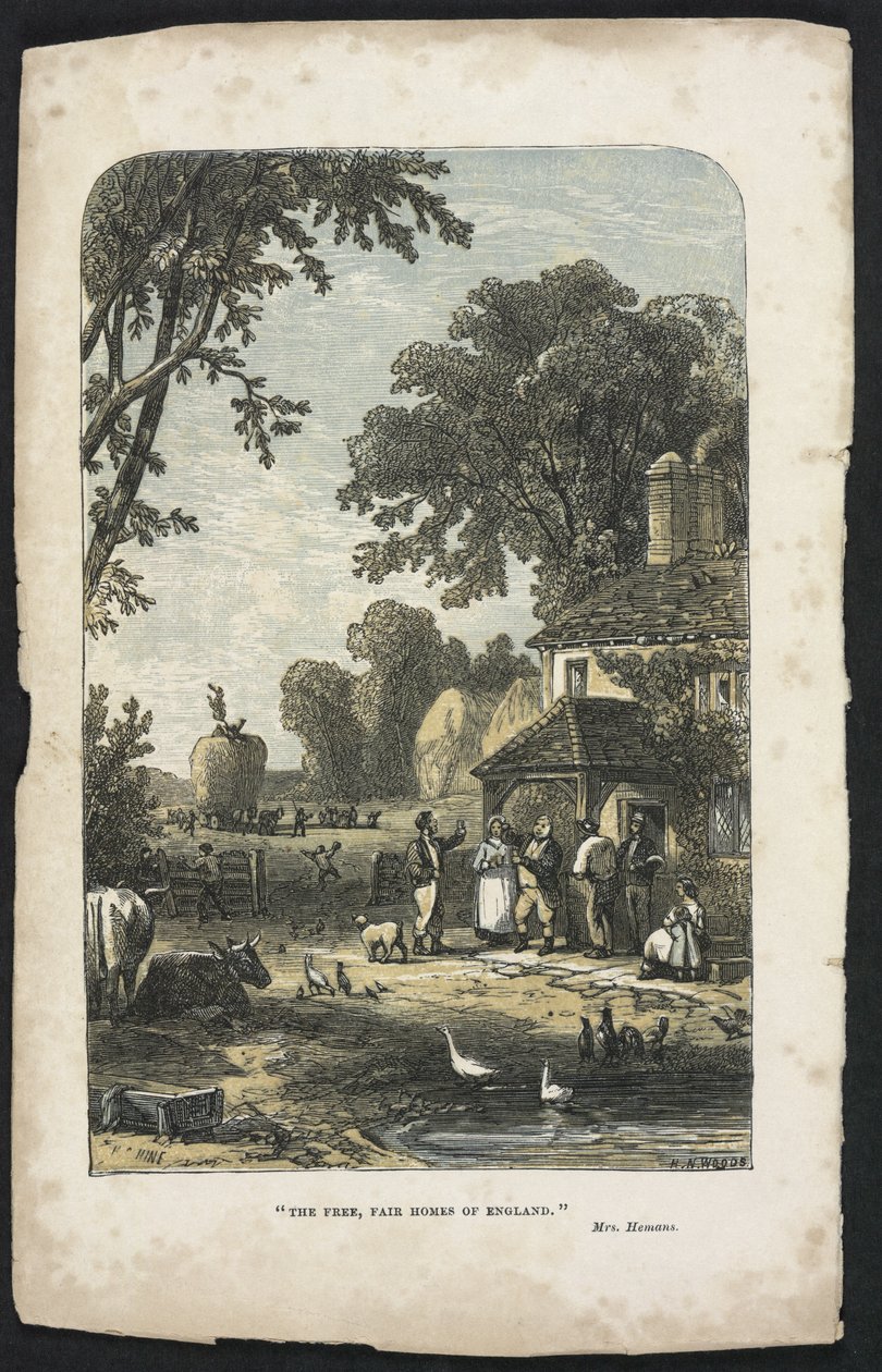 The Free, Fair Homes of England, ilustrace z 