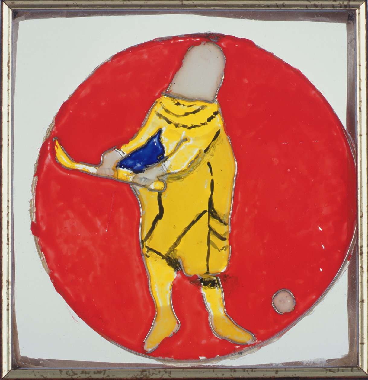 Golfista, také známý jako Crecy Window, z východního okna, c.1340 od English School