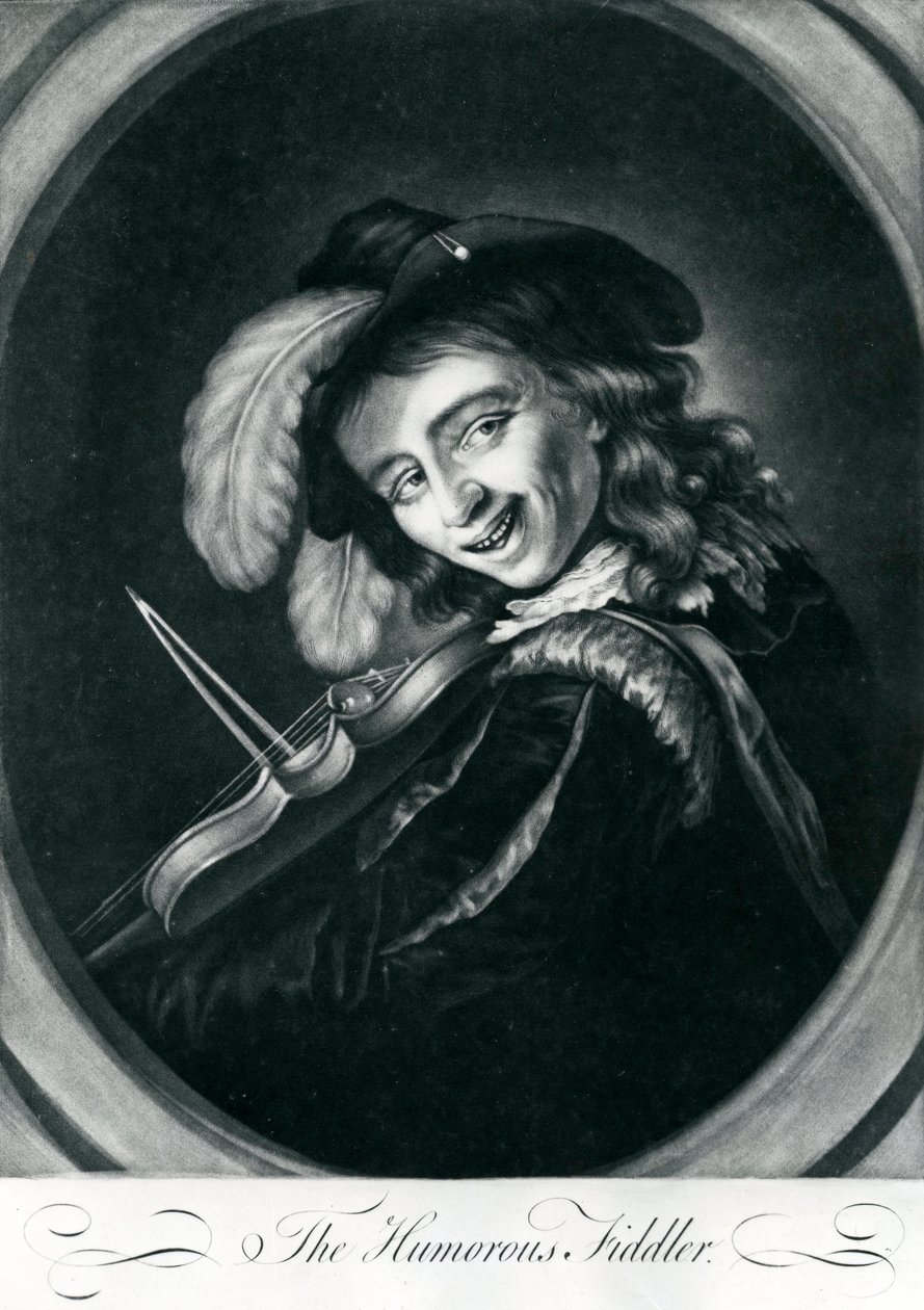Humorný houslista od English School