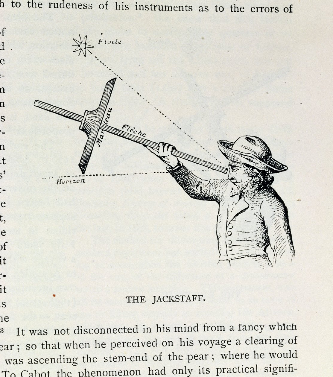Jackstaff, z The Narrative and Critical History of America, editoval Justin Winsor, Londýn, 1886 od English School