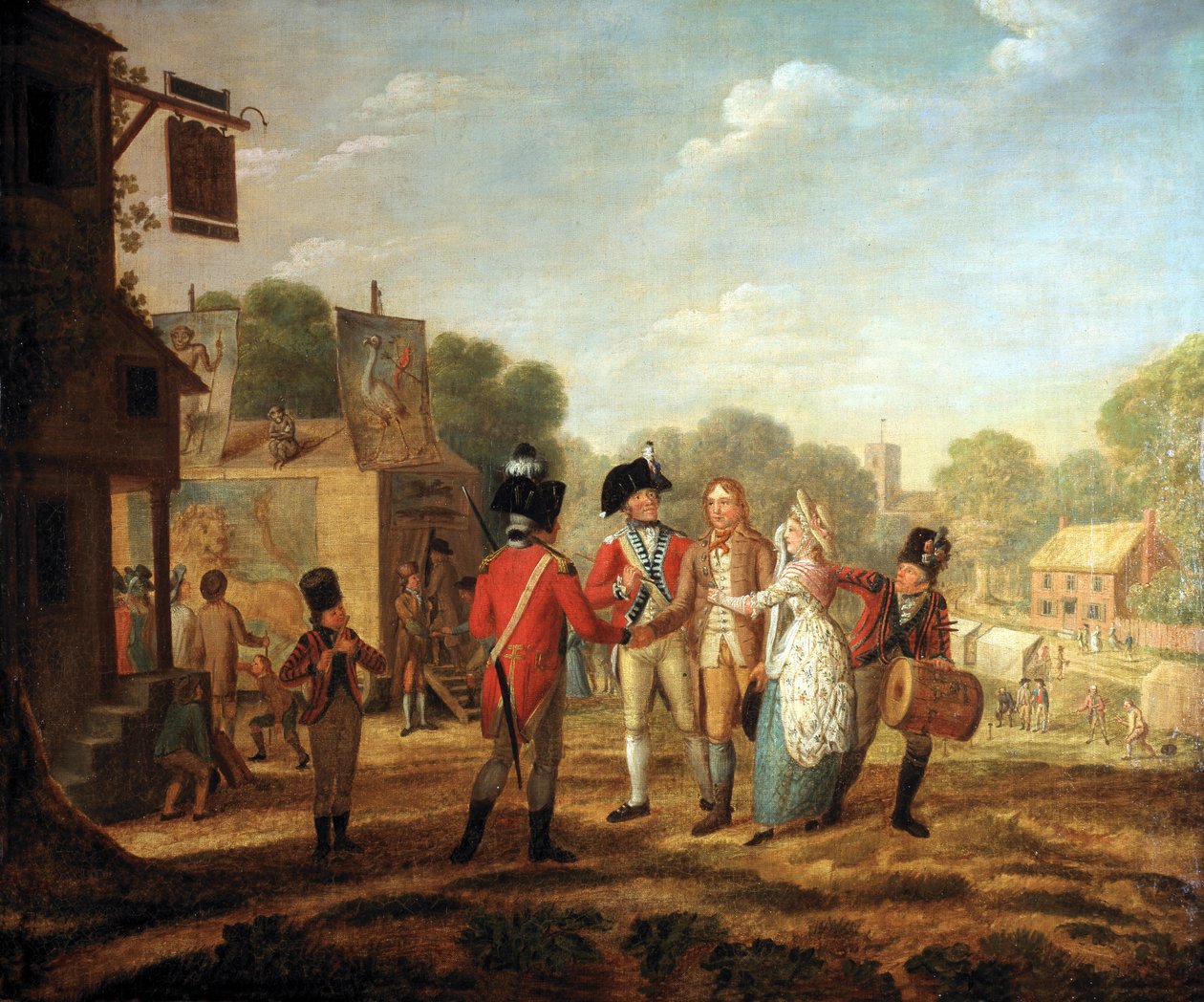 The Kings Shilling, c.1770 od English School