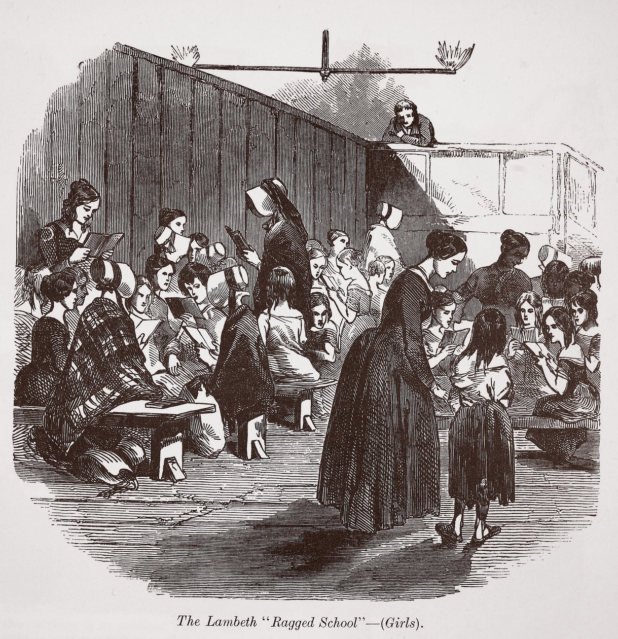The Lambeth Ragged School (dívky) od English School