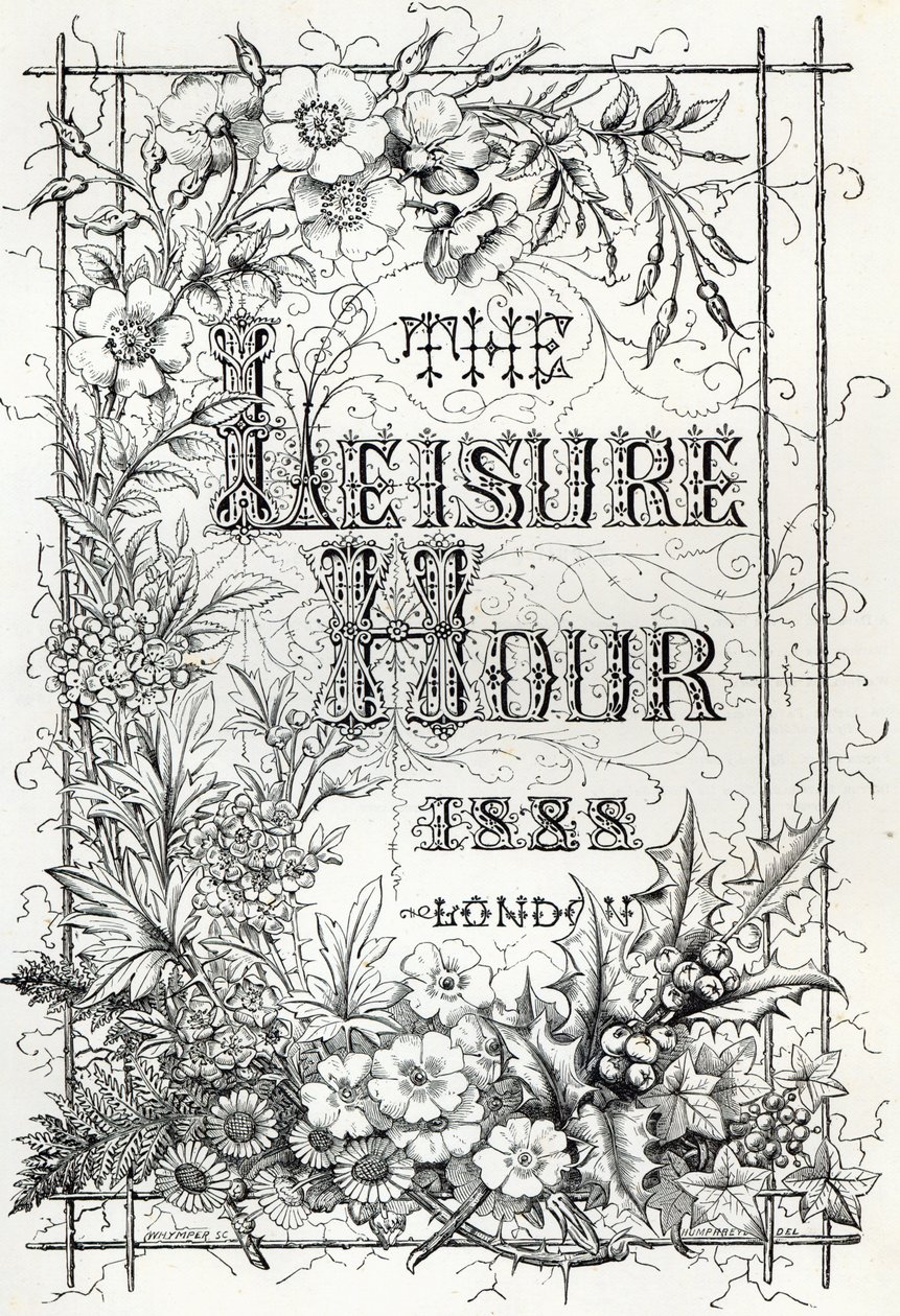 The Leisure Hour, Londýn, 1888 od English School