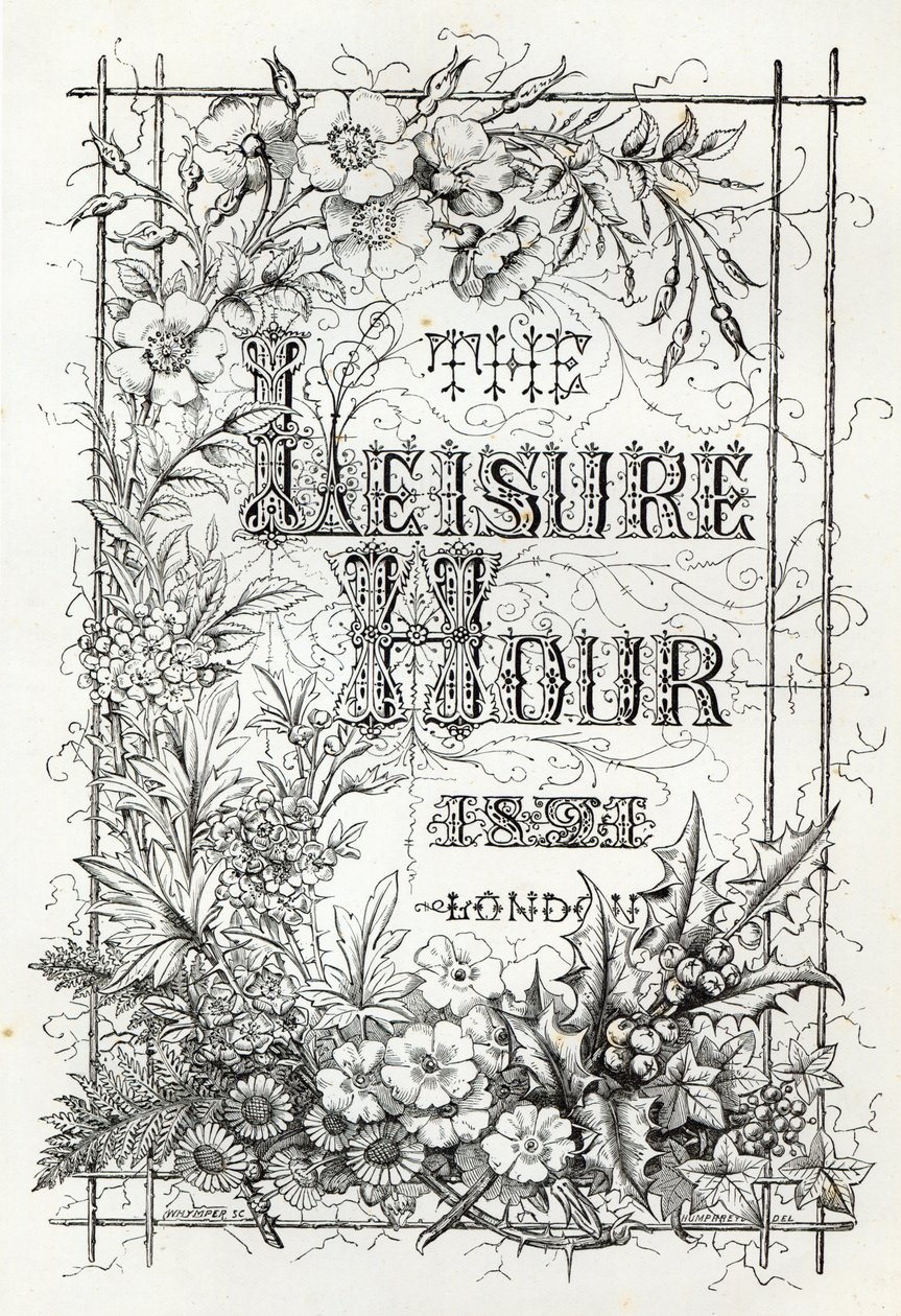 The Leisure Hour, Londýn, 1891 od English School
