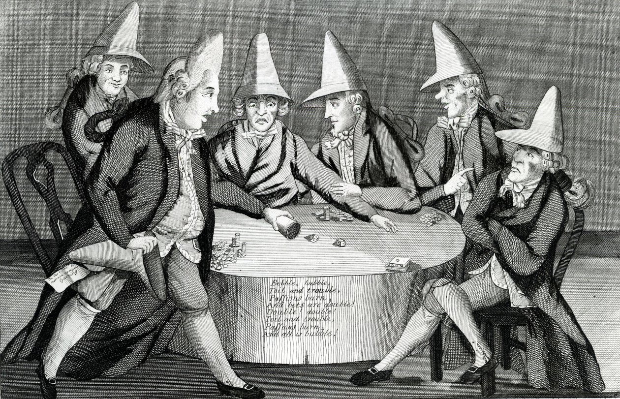 Kotel na makarony, vydal M. Darly, 1772 (mezzotinta) od English School