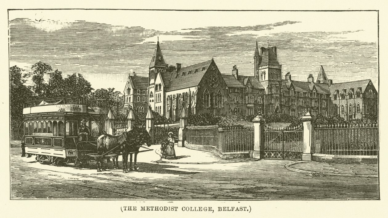The Methodist College, Belfast (rytina) od English School