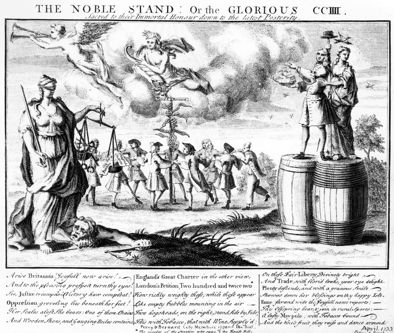 Vznešený stánek nebo slavná CCIII posvátná jejich nesmrtelné cti až po potomstvo, kolem roku 1733 od English School