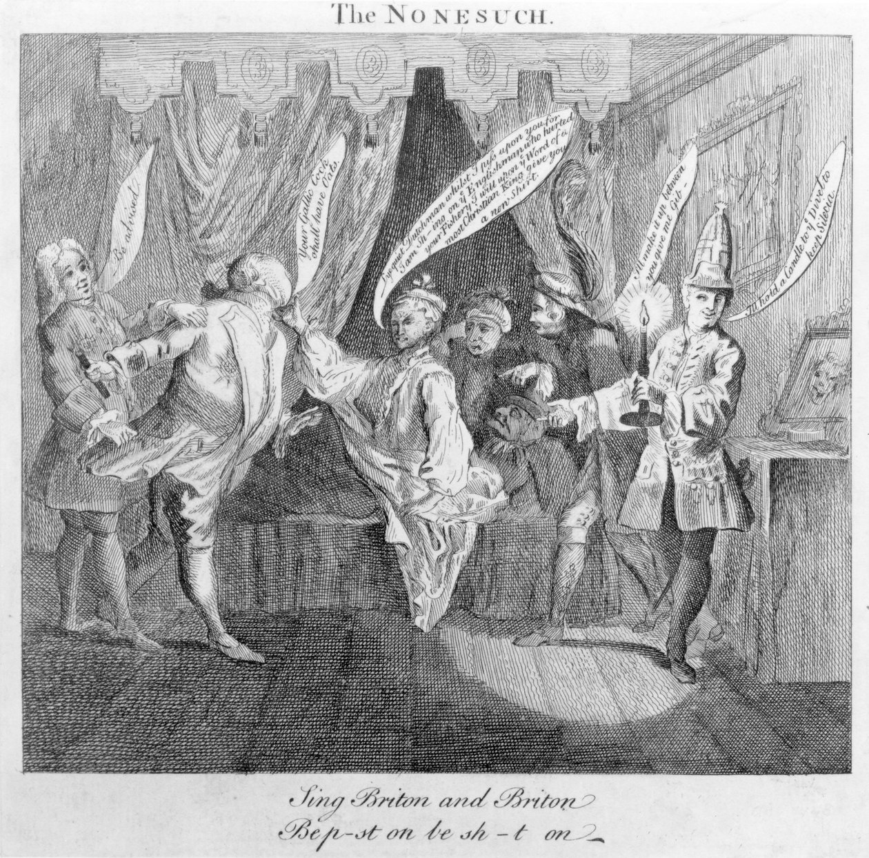 Nonesuch, kolem roku 1748 od English School