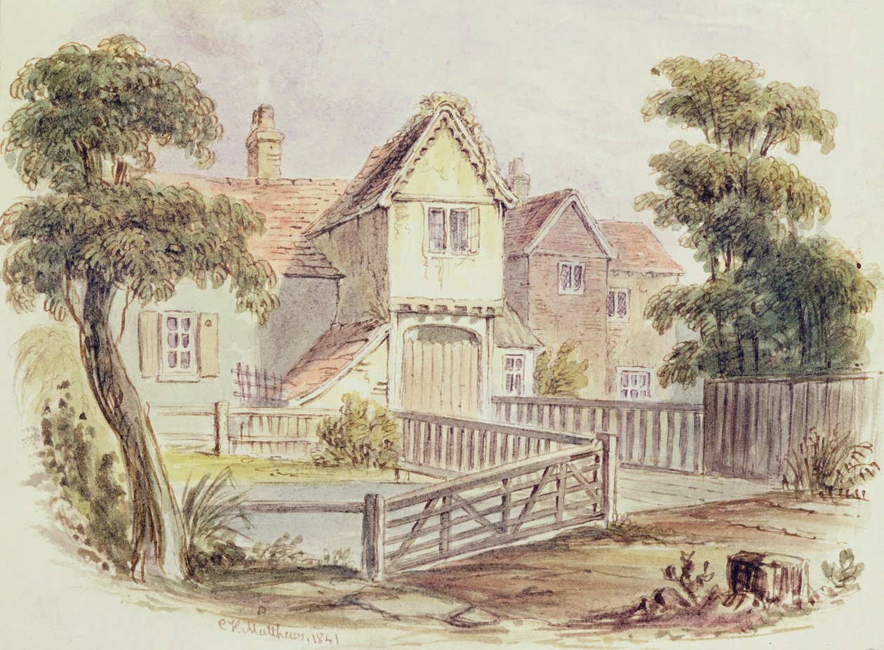 The Old Cheesecake House, 1841 od English School