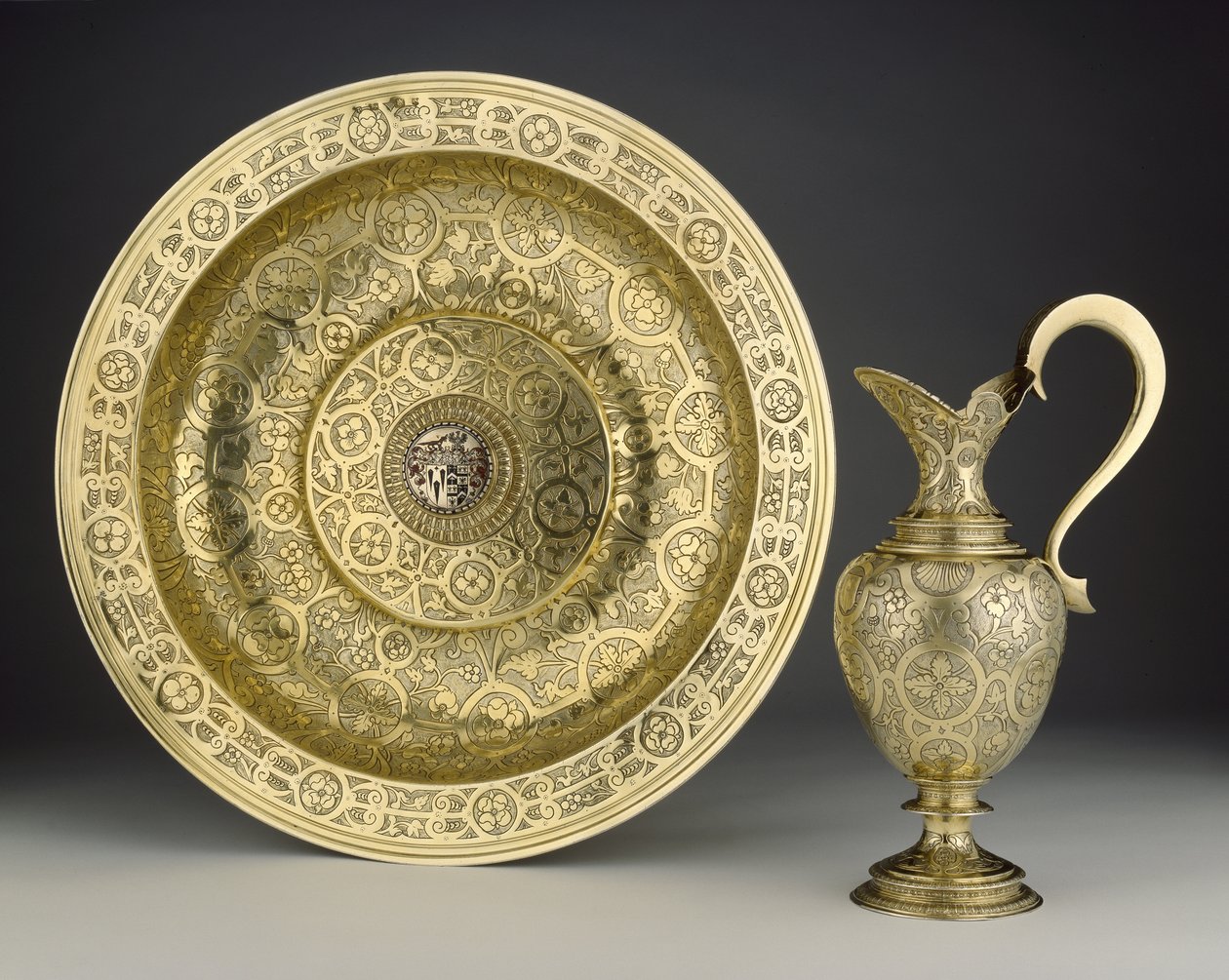 Proctor Basin a Proctor Ewer, 1592-93 od English School
