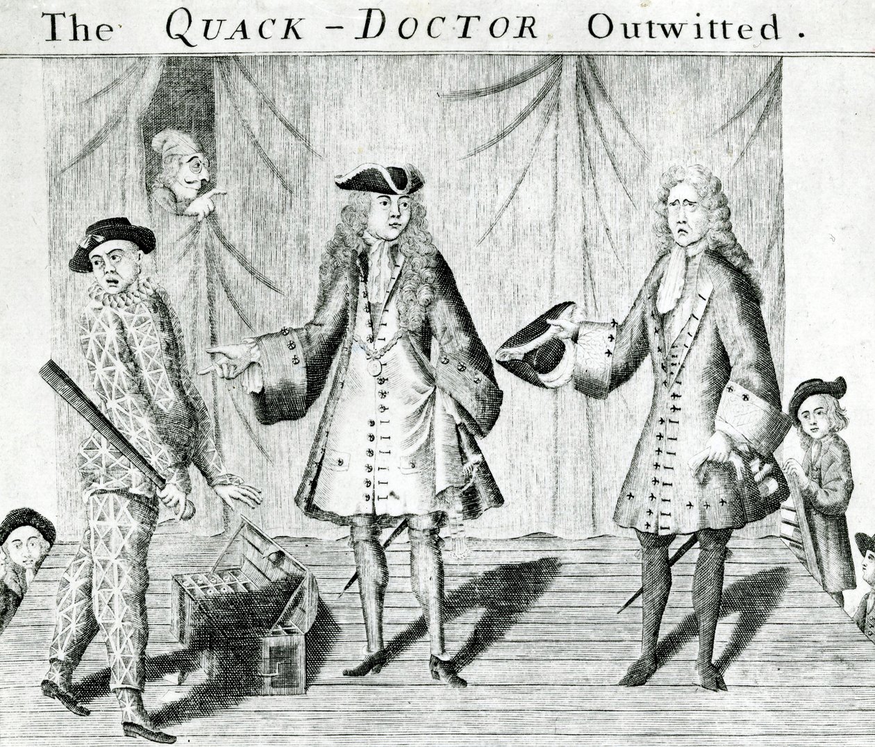 The Quack Doctor Outwitted, publikoval Sutton Nichols, 1558 od English School