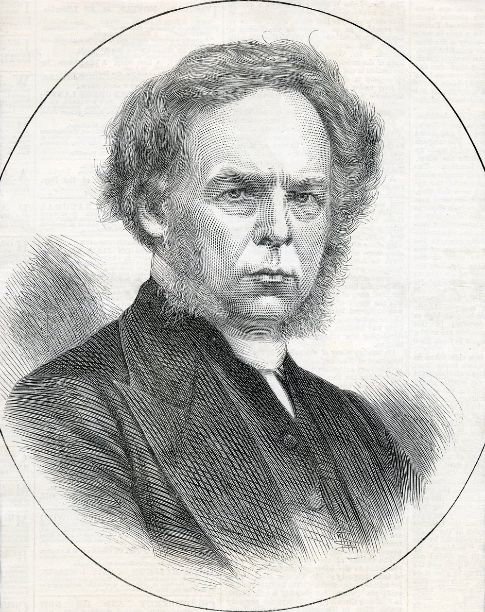 Reverend G. T Perks, prezident Wesleyan Methodist Conference, 1873 od English School